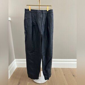 Vintage Bagatelle High-Waisted Black Leather Pants – Size 10